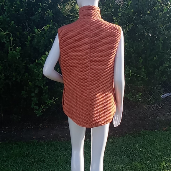 DANA BACHMAN Vintage Designer Rose Quilted Vest - Picture 14 of 17